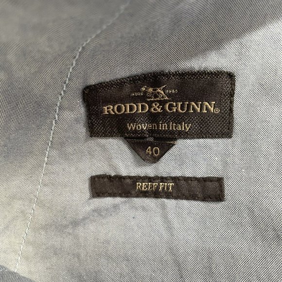 Mens 40 Rodd & Gunn Reef Fit Beige Cotton Elastane Stretch 7" Shorts Grey - Picture 5 of 8